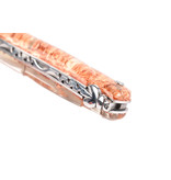 Laguiole en Aubrac 12cm koper schilfers - plein manche