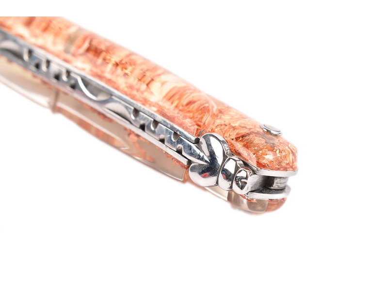 Laguiole en Aubrac 12cm koper schilfers - plein manche