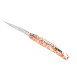 Laguiole en Aubrac 12cm koper schilfers - plein manche