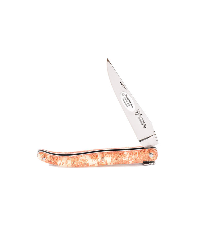 Laguiole en Aubrac 12cm koper schilfers - plein manche