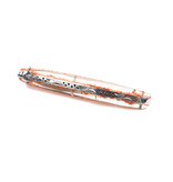 Laguiole en Aubrac 12cm koper schilfers - plein manche