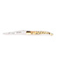 Laguiole en Aubrac 12cm acryl met goud schilfers - messing