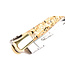 Laguiole en Aubrac 12cm acryl met goud schilfers - messing