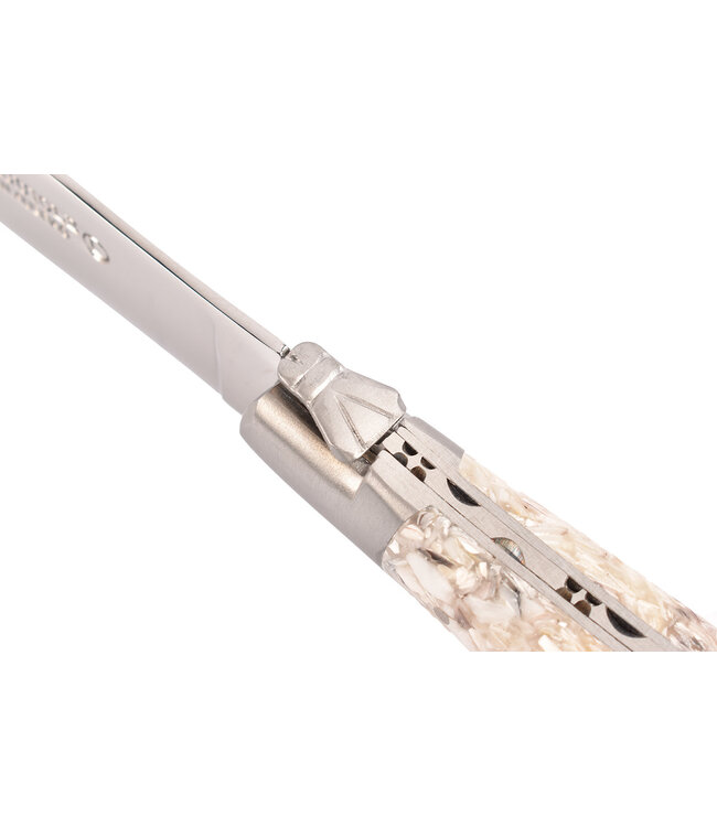 Laguiole en Aubrac 6 steakmessen oesterschelp