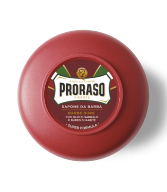 Proraso scheerzeep harde baarden - 150 ml
