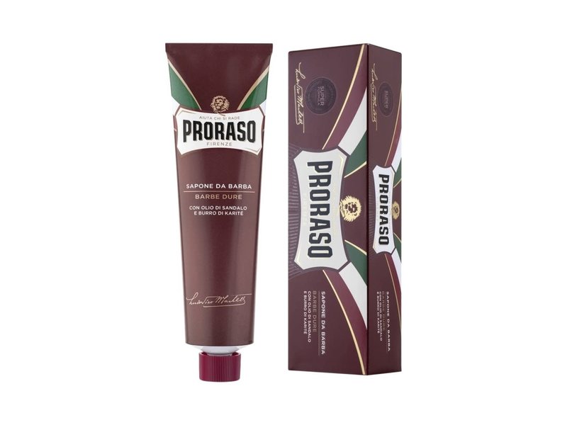 Proraso scheercreme in tube - harde baarden - 150 ml