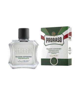 Proraso aftershave balsem - eucalyptus en menthol - 100 ml