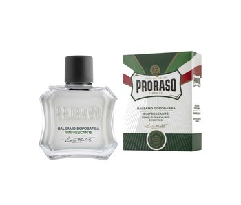 Proraso aftershave balsem - eucalyptus en menthol - 100 ml