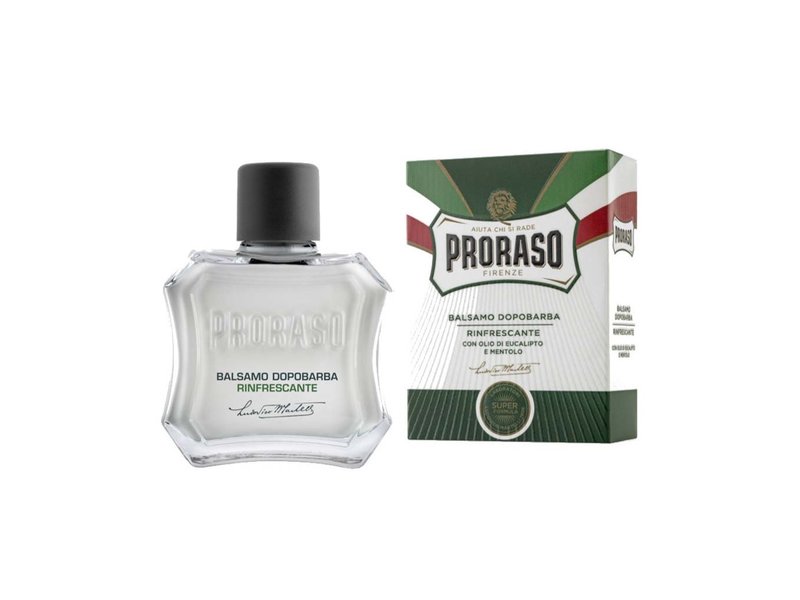 Proraso aftershave balsem - eucalyptus en menthol - 100 ml