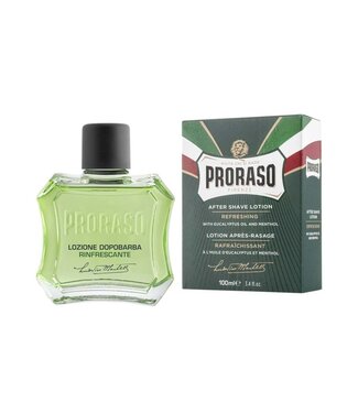 Proraso aftershave lotion - eucalyptus en menthol - 100 ml