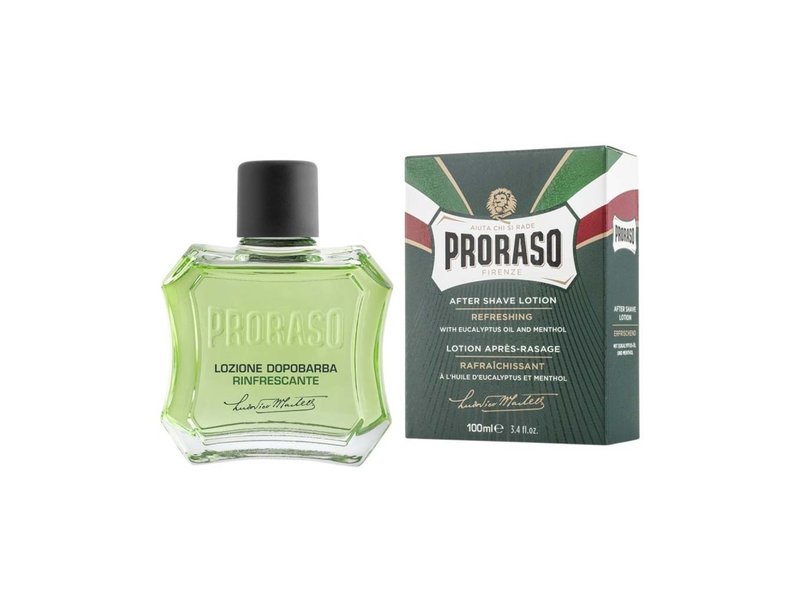 Proraso aftershave lotion met eucalyptus en menthol - 100 ml