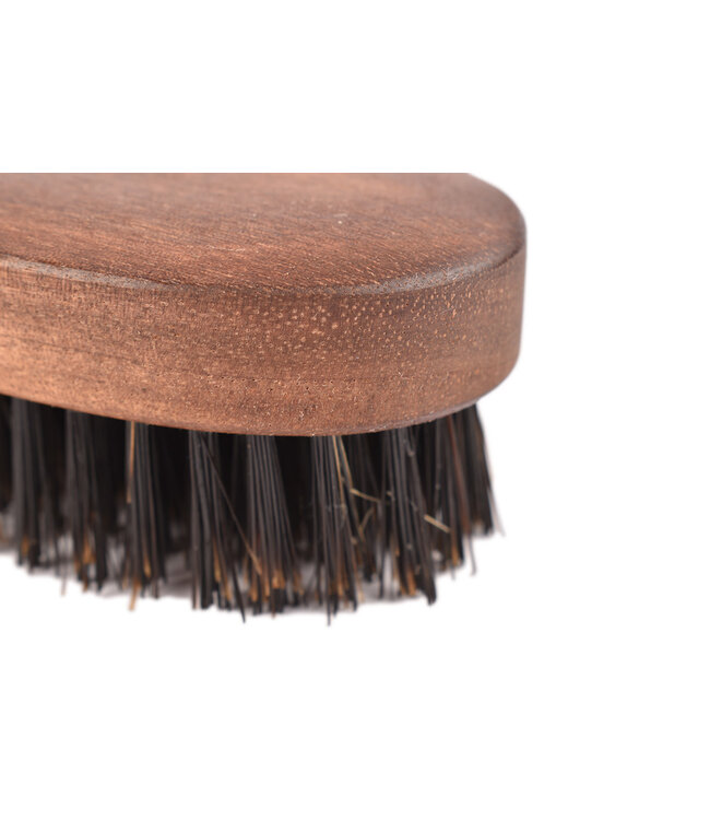 Keller baardborstel met wild zwijnharen en notenhouten heft