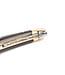 Laguiole en Aubrac 12cm corne pressé met kurkentrekker - messing eindstukken - glanzend