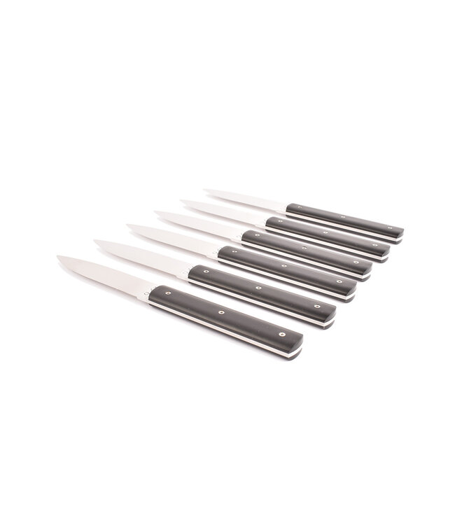 Perceval 6 steakmessen 9.47 - noir