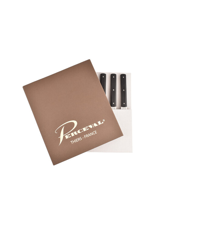 Perceval 6 steakmessen 9.47 - noir