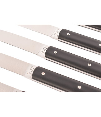 Perceval 6 steakmessen 9.47 - noir