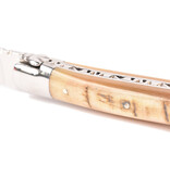 Laguiole en Aubrac 12cm ramshoorn - glanzend