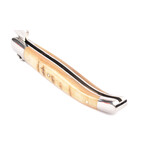Laguiole en Aubrac 12cm ramshoorn - glanzend