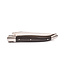 Laguiole en Aubrac 12cm ebbenhout - guêpe - platines guillochées - mat