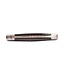 Laguiole en Aubrac 12cm ebbenhout - guêpe - platines guillochées - mat