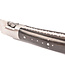 Laguiole en Aubrac 12cm ebbenhout - guêpe - platines guillochées - mat