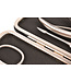Dreiturm 7-delig etui (hardcase) met nageltang en 2 scharen - Black Tex kunststof