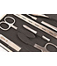 Dreiturm 7-delig etui (hardcase) met nageltang en 2 scharen - Black Tex kunststof