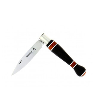 Nontron 9cm boule - ebben en padouk - marqueterie