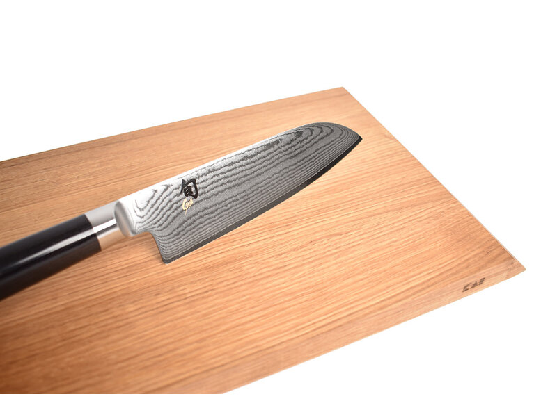 Kai Eindejaarsaanbieding Kai Shun santoku 18cm + gratis houten snijplank