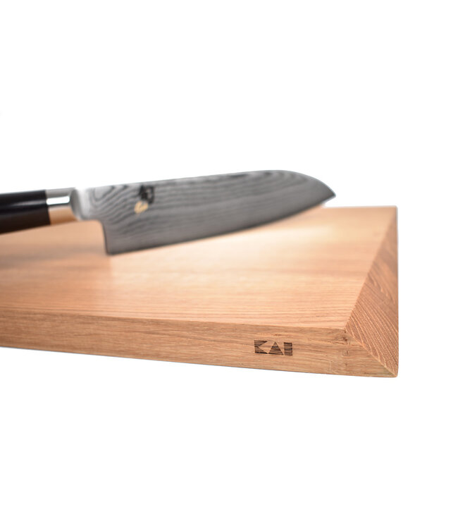 Kai Eindejaarsaanbieding Kai Shun santoku 18cm + gratis houten snijplank