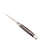 Laguiole en Aubrac 12cm ebbenhout - 2 mittre - elégant - mat