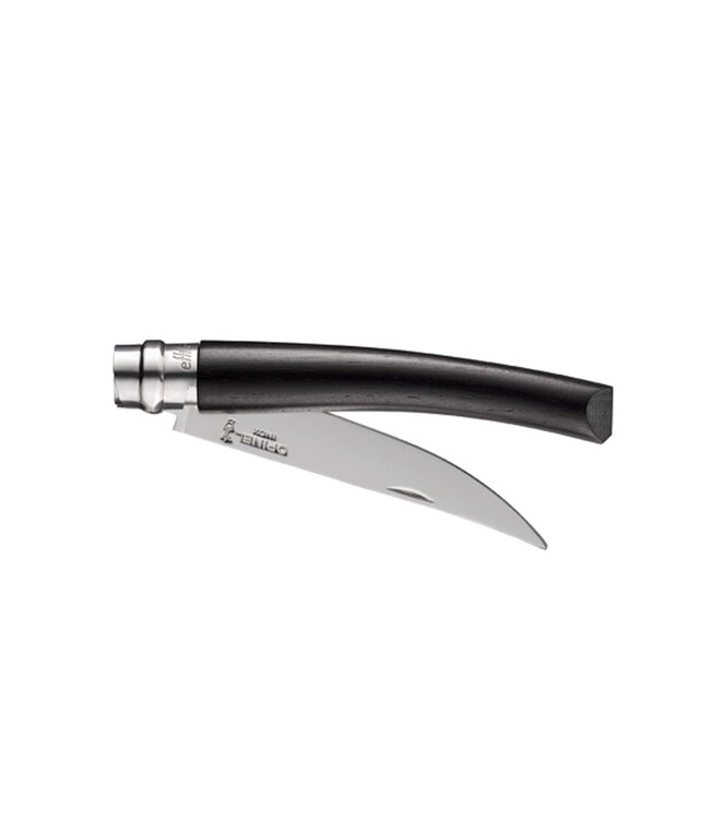 Opinel N°10 effilé met heft in ebbenhout