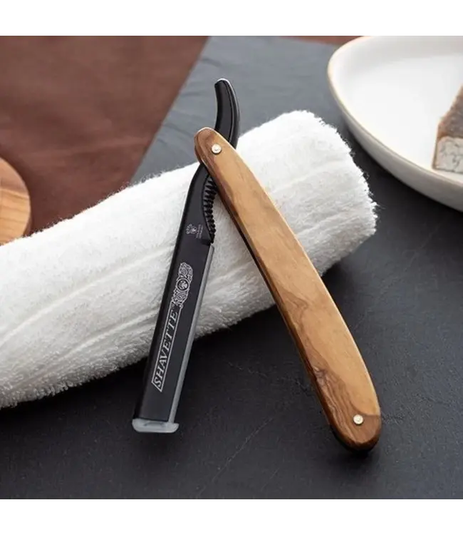 Dovo Shavette olijfhout