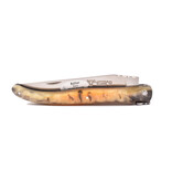 Laguiole en Aubrac 12cm croûte de belier - plein manche