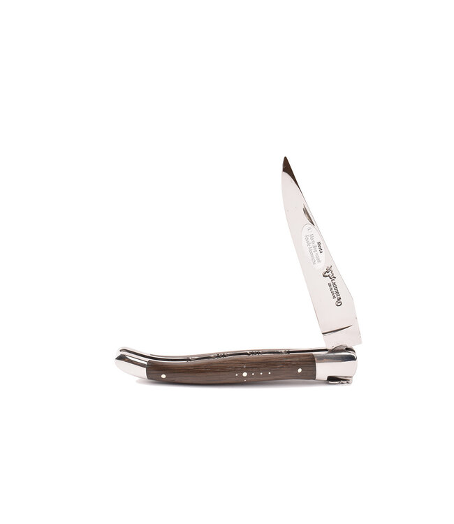 Laguiole en Aubrac 12cm morta - platines guillochées - glanzend