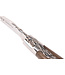Laguiole en Aubrac 12cm moeraseik - platines guillochées - glanzend