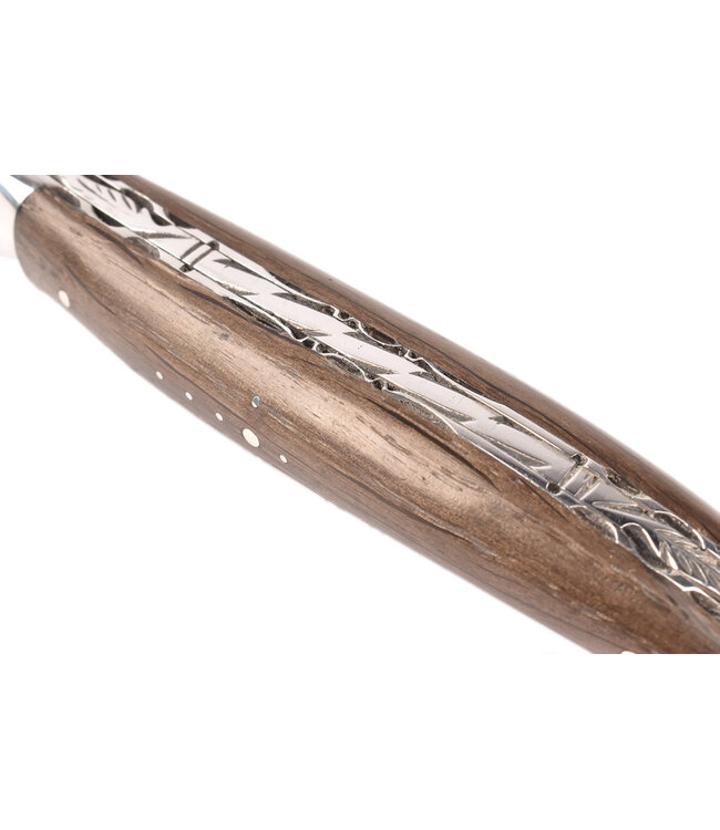 Laguiole en Aubrac 12cm morta - platines guillochées - glanzend