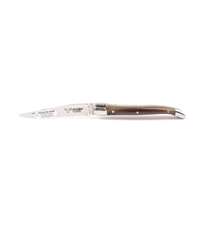 Laguiole en Aubrac 9cm punthoorn - glanzend