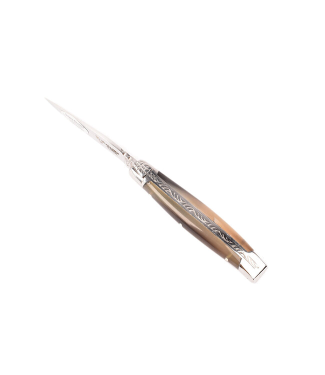 Laguiole en Aubrac 9cm punthoorn - glanzend