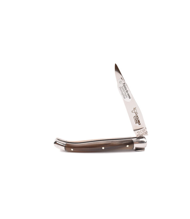 Laguiole en Aubrac 9cm punthoorn - glanzend