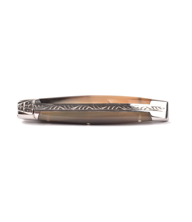 Laguiole en Aubrac 9cm punthoorn - glanzend