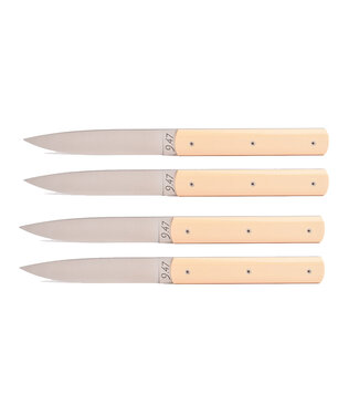 Perceval 4 steakmessen 9.47 - ivoire