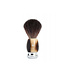 Muhle Vivo scheerset in harshoorn - zeepbakje - safety razor - kwast black fibre
