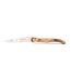 Laguiole en Aubrac 12cm as - groene plaatjes - plein manche - mat
