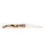 Laguiole en Aubrac 12cm as - groene plaatjes - plein manche - mat