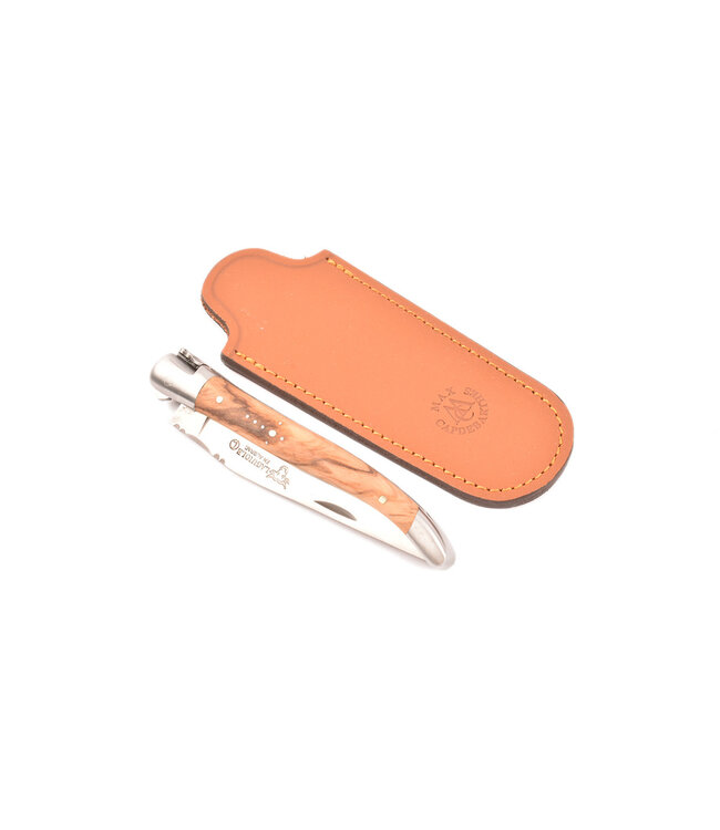 Max Capdebarthes étui de poche - cognac - 10 cm