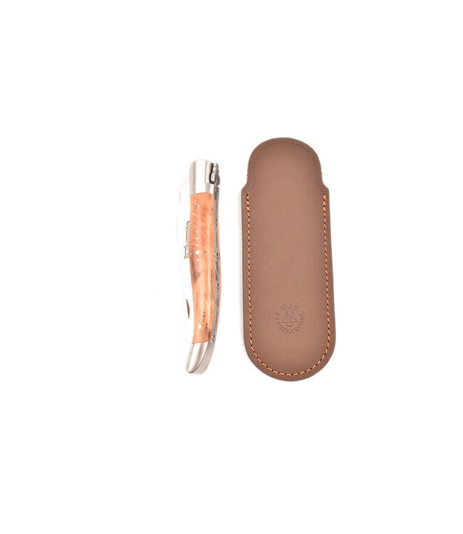 Max Capdebarthes étui de poche - donkerbruin - 12 cm