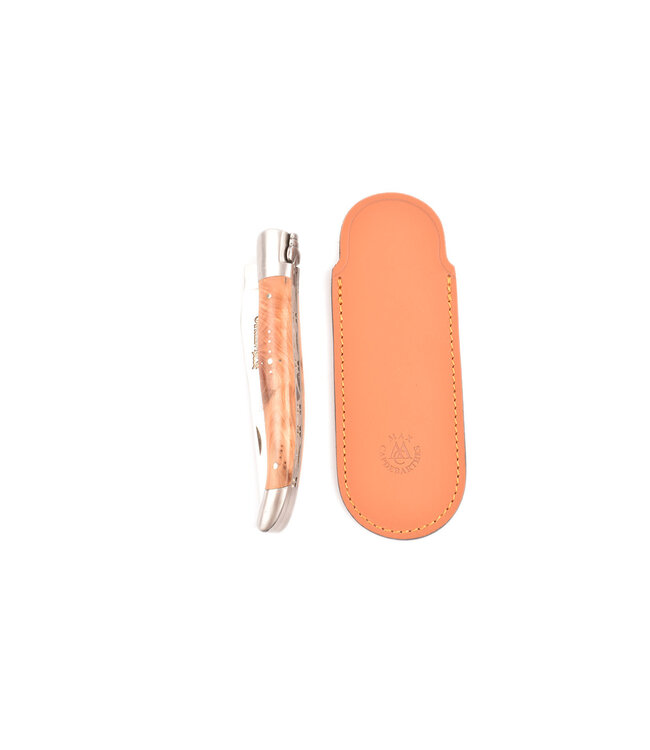 Max Capdebarthes étui de poche - cognac - 12 cm