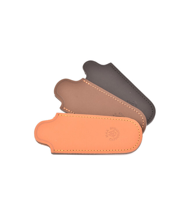 Max Capdebarthes étui de poche - cognac - 10 cm