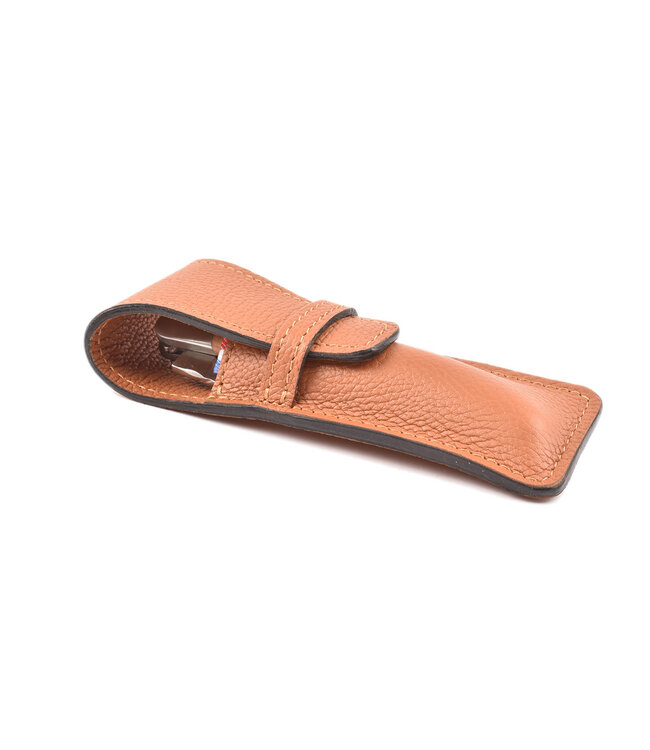 Max Capdebarthes étui Luxe - cognac - 12cm